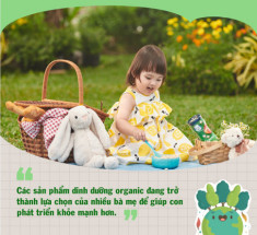 Chuyên gia chia sẻ cách lựa chọn sản phẩm dinh dưỡng hữu cơ (organic) dành cho trẻ