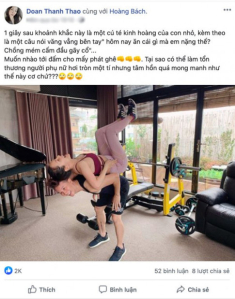 Ở nhà mùa dịch, vợ chồng Hoàng Bách cùng nhau tập tành, vừa đẹp dáng, vừa giữ lửa tình yêu