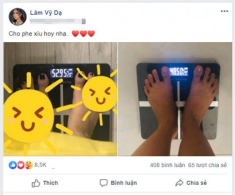 Lâm Vỹ Dạ chính thức công khai cân nặng hiện tại, fans thi nhau vào can đừng giảm nữa