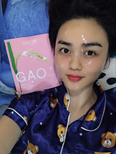 Review mặt nạ gạo trong suốt của M.O.I sau khi dùng 1 hộp: Chị em có nên mua tiếp?