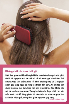 7 thói quen thường gặp làm tóc rụng tả tơi, mỏng đi từng ngày mà bạn không hay biết