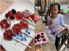 Cả showbiz hóa “Master Chef”, Trịnh Kim Chi làm bánh cháy thành than vẫn được chồng khen
