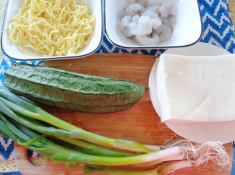 Canh mướp đậu hũ non đưa cơm