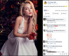 Lại đăng hình diện váy cô dâu với cổ khoét sâu hoắm, Ngân 98 hẳn muốn cưới lắm rồi!
