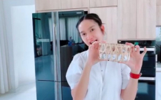 Nóng không ăn nổi cơm, vợ kém 17 tuổi vào bếp làm chè trứng và phản ứng của Lý Hải