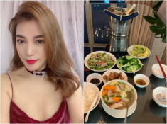 Siêng nấu ăn trong căn nhà siêu sang, đả nữ Trương Ngọc Ánh sắp “lăn nhanh hơn đi”