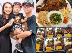 Siêu mẫu đám cưới 7 tỷ giờ thành mẹ đảm, nấu ăn mùa dịch bị trêu “Lượm hình trên mạng”