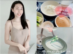 Thuỷ Tiên nấu món “1 người khoẻ 2 người vui” giá đắt cho Công Vinh, con gái chạy mất dép