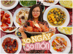 Vợ đảm khoe những mâm cơm đãi khách ngon tới nỗi dân mạng phải thốt lên “đầu bếp phương nào?”