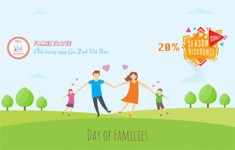 Áo gia đình FamilyLove ưu đãi đặc biệt toàn bộ đơn hàng - mừng ngày Gia Đình Việt Nam