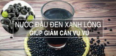 Cách giảm cân bằng đậu đen an toàn hiệu quả nhanh nhất tại nhà