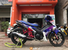 Yamaha Exciter 2010 bản độ thân xác nhỏ với dàn chân khổng lồ