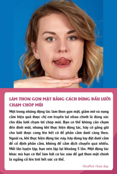 Không phẫu thuật, tậu 7 mẹo giúp nàng đẹp lên từng ngày: dựa tường sau ăn, dùng răng cắn đũa