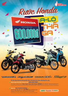 Honda Việt Nam ra mắt chương trình tri ân khách hàng ‘Rước Honda, Alo thả ga’