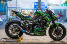 Kawasaki Z1000 đầy đẳng cấp mang phong cách ‘Rust Green’