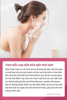 Không cập nhật chu trình dưỡng da mới, bảo sao da khô như vắt kiệt nước từ Hè sang Thu