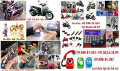 Sửa khóa xe máy honda tại nhà hà nội 0988844083