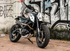 TFX 150 mang phong cách scrambler thần thánh