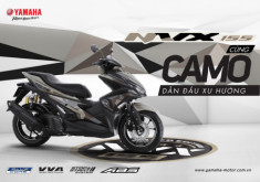 Yamaha NVX 155 Camo chính thức được ra mắt với giá từ 52.690.000 Đồng