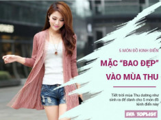 5 loại áo khoác mỏng “phá đảo” thời trang trong những ngày Thu trời se lạnh