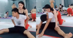 Đưa con trai đi học, khi về nhà ông bố cứ nghĩ mãi về cô giáo