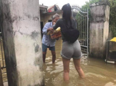 Đúng sai chuyện chê trách Thuỷ Tiên diện quần bó đi từ thiện