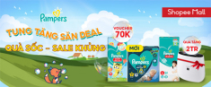 Ngồi nhà săn deal, chốt ngay loạt combo xịn sò từ “Ngày siêu thương hiệu” Pampers