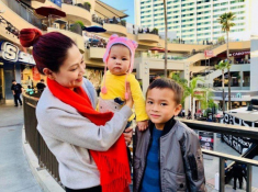 Sống tại Mỹ đắt đỏ, Thanh Thảo không tốn 1 xu thuê giúp việc chăm con trai Ngô Kiến Huy