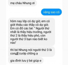 Thầy hiệu trưởng đang dự giờ, cô giáo đố một câu thì ngượng đỏ mặt nghe học sinh trả lời