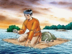 Truyện cổ tích: Sự tích cứu vật vật trả ơn, cứu người người trả oán