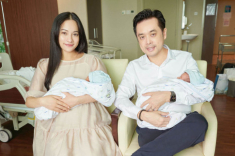 3 ngày trước cả “rổ” bụng, nay vợ kém 13 tuổi của Dương Khắc Linh mẹ đẹp, 2 con xinh