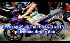 [Clip] Exciter 135 độ Full UMA Racing phiên bản đường đua