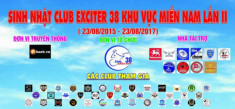 Cộng đồng biker đổ về mừng Club Exciter 38 - khu vực Miền Nam tròn II tuổi