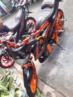 Raider 150 độ full đồ chơi của một Biker Philippines