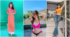 BTV “chân ngắn nhất nhà đài” diện đầm khoét ngực hiểm hóc, soi càng kĩ càng nể độ tinh tế