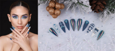 Cùng Pang Mỹ Nguyên, siêu mẫu Võ Hoàng Yến tạo trend nail cho Giáng sinh 2020