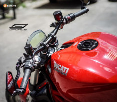 Ducati Monster 821 ‘cường hóa’ thành công qua dàn chân siêu nhẹ