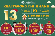 Hasaki sắp khai trương chi nhánh 13: nằm ngay trung tâm Q.1, mở bán hàng ngàn deal 1.000đ thích mê