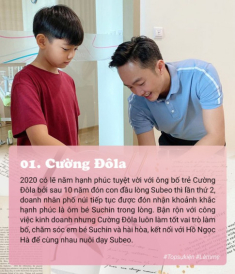 Top 8 ông bố hot nhất năm 2020: Cường Đô La hay Kim Lý thật khó chọn