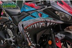 Yamaha R3 thoát xác đầy ấn tượng với diện mạo mới mang tên ‘ Angry Shark ’