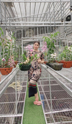 Bà chủ Vườn lan Trần Thị Hương: Cô gái đặc biệt trong giới chơi lan
