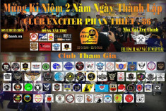 Club Exciter Phan Thiết 86 mừng kỉ niệm II năm thành lập