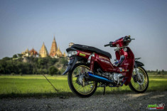 Honda Cub Fi độ mang vẻ đẹp tìm ẩn đến từ biker xứ chùa vàng