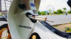Honda Dream độ - chiến binh huyền thoại lột xác đầy ấn tượng của biker An Giang