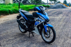 Honda Winner đầy ấn tượng với màu xanh trắng sâu sắc