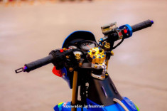 Huyền thoại Sonic 125 độ mang vẻ đẹp độc đáo của biker Thái