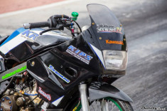 Kawasaki Kips 150 độ mang vẻ đẹp kiêu sa đầy đẳng cấp trên đất Thái