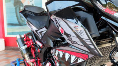 Kawasaki Z300 tạo hình choáng ngợp qua hình phong các mập ‘Phẫn nộ’