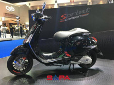 Ra mắt Vespa Sprint phiên bản Carbon 2018 tại Việt Nam