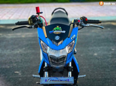 Raider 150 Fi độ - sự gợi cảm toát lên ở phần đầu của biker Tiền Giang